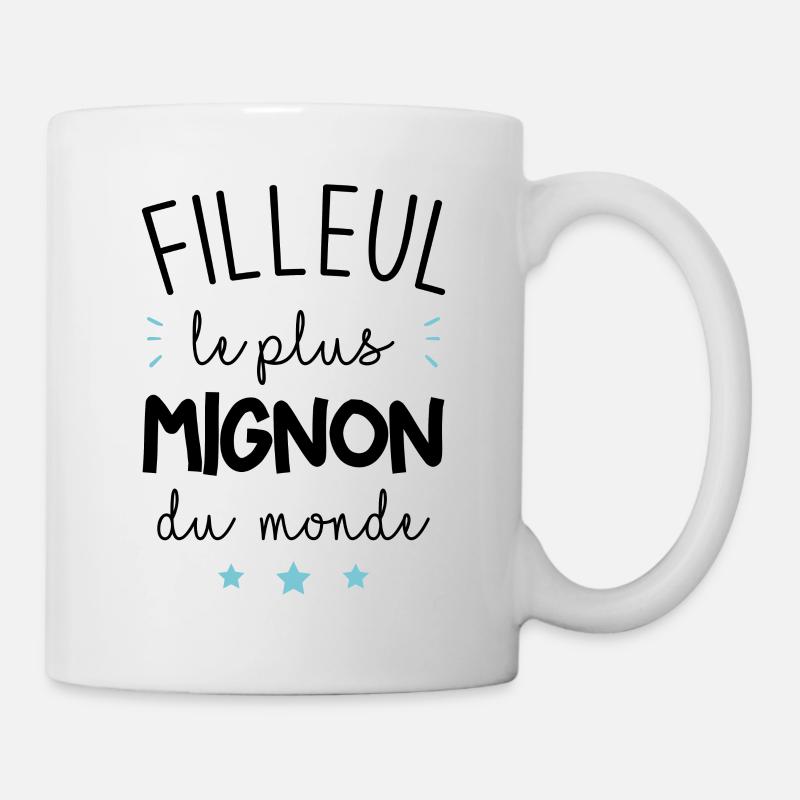 Filleul le plus mignon du monde - Mug blanc - blanc