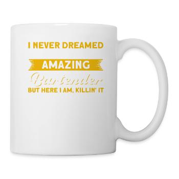 Bartender Gift Mixologist Saying Bar - Mug - white - Right