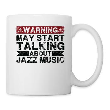 Apropos Jazzmusik - Tasse - Weiß - Rechts
