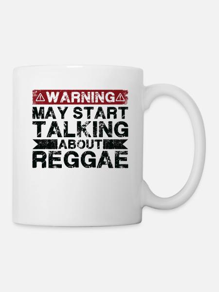Apropos Reggae-Musik - Tasse - Weiß