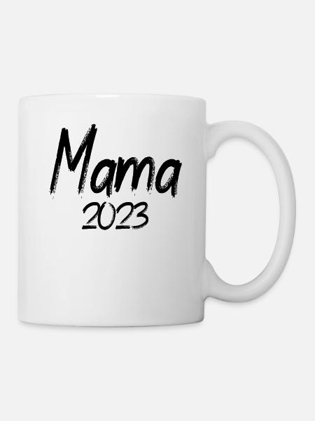 Werdende Mama 2023 - Tasse - Weiß