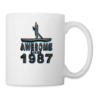 Awesome since 1969. Stand up Paddle, Paddleboard. - Mug - white - Right