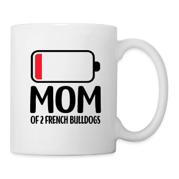 Français Bouledogue - Mug blanc - blanc - Droite
