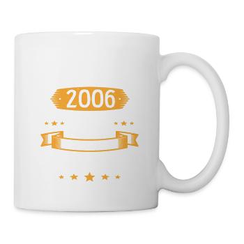 Mai 2006 17 Ans Que Je Suis Génial Anniversaire - Mug blanc - blanc - Droite