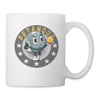 Petanque Petanque Geschenke für einen Petanque - Tasse - Weiß - Rechts