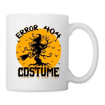 cadeau Halloween humour | error 404 Halloween - Mug blanc - blanc - Droite