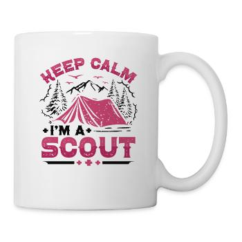 Scout Life Scout Camping Outdoor Scouting - Mug - white - Right