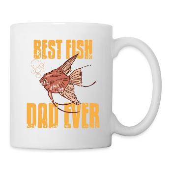 Best Fish DAD Ever Retro Fish Lover Designs - Mug - white - Right