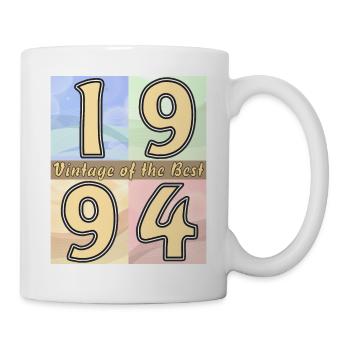 BIRTHDAY YEAR 1994 - Mug - white - Right