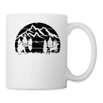 Hunting Deer Hunting Season - Hunter - Tasse - Weiß - Rechts