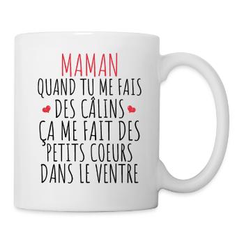 Maman , Fête des Mères , Bébé , Naissance , Baby - Mug blanc - blanc - Droite