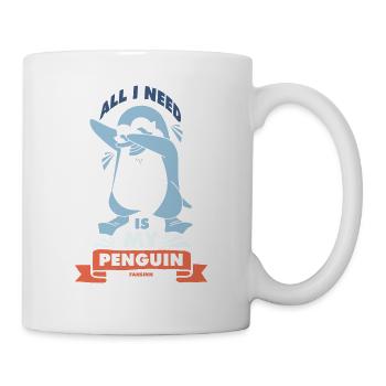 All I Need Is My Penguin - Mug - white - Right