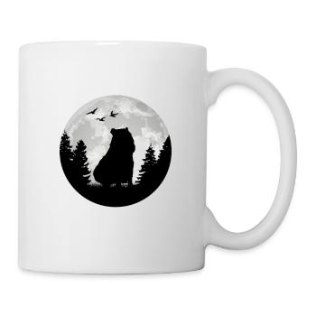 Capybara Lune Capybara - Mug blanc - blanc - Droite
