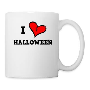 I love Halloween - Mug - white - Right