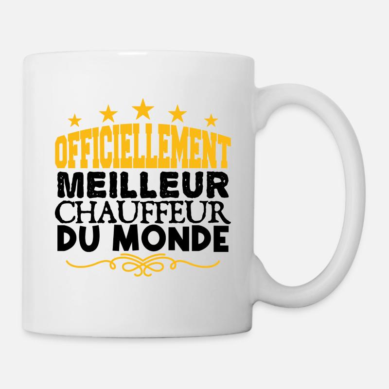 Chauffeur | la légende Chauffeur le mythe - Mug blanc - blanc