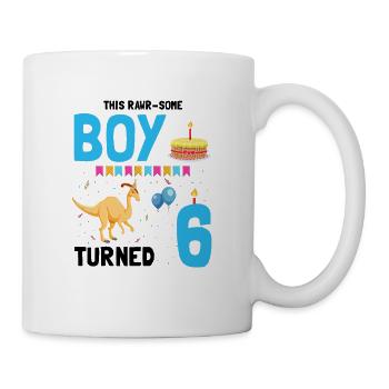 Parasaurolophus Kids Design for Dinosaurs - Mug - white - Right