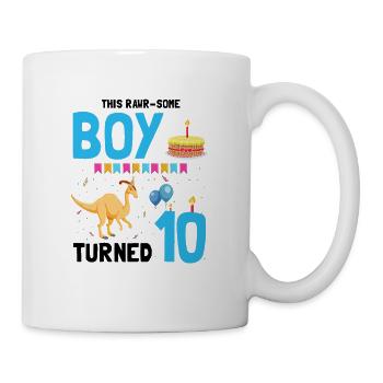 Parasaurolophus Kids Design for Dinosaurs - Mug - white - Right