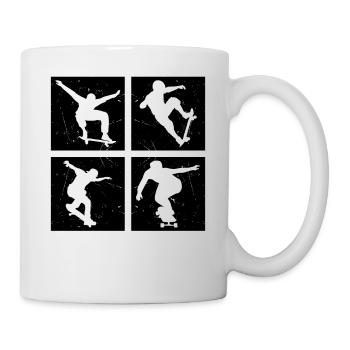 Skateboard Skater Boys Skateboarders Kids - Skateb - Mug - white - Right