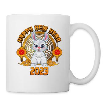 Happy New Year Year of the Rabbit Lucky - Mug - white - Right