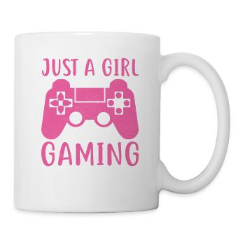 5 Just a girl who loves anime gaming and sketching - Tasse - Weiß - Rechts