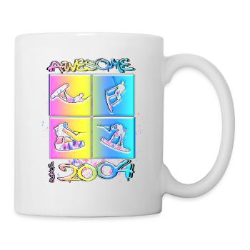 Awesome since 2004. Wakeboard Lifestyle - Mug - white - Right