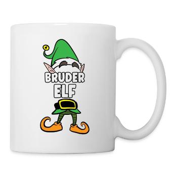 Bruder Elf Partnerlook Weihnachten - Tasse - Weiß - Rechts