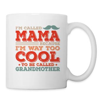 Je m’appelle Maman Grand-mère Maman Fête des mères Maman - Mug blanc - blanc - Droite