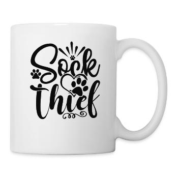 Sock Thief - Mug - white - Right