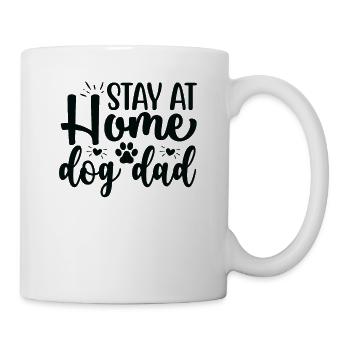 Stay at home Dog dad - Mug - white - Right