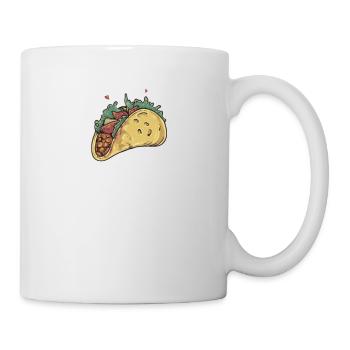Taco Mexican Food Mexico Tortilla Burrito - Mug - white - Right
