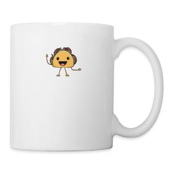 Taco Mexican Food Mexico Tortilla Burrito - Mug - white - Right