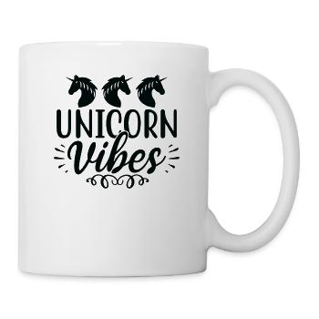 Unicorn Vibes Unicorn - Tasse - Weiß - Rechts