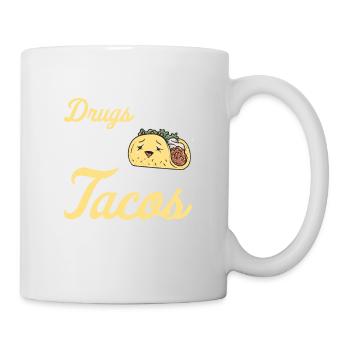 Taco Mexican Food Mexico Tortilla Burrito - Mug - white - Right