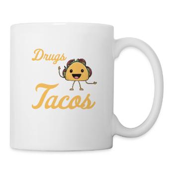 Taco Mexican Food Mexico Tortilla Burrito - Mug - white - Right
