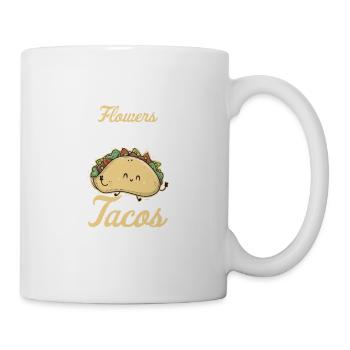 Taco Mexican Food Mexico Tortilla Burrito - Mug - white - Right