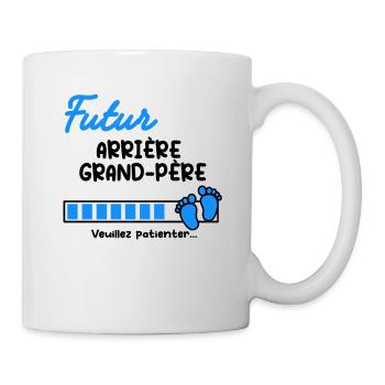 Annonce grossesse futur Arrière grand-père - Mug blanc - blanc - Droite