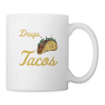 Taco Mexican Food Mexico Tortilla Burrito - Mug - white - Right