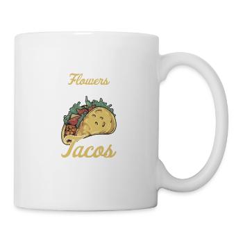 Taco Mexican Food Mexico Tortilla Burrito - Mug - white - Right