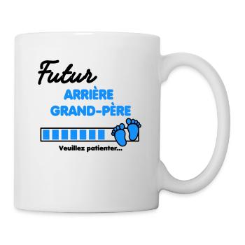 futur Arrière grand-père Annonce grossesse - Mug blanc - blanc - Droite