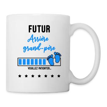 futur Arrière grand-père - Mug blanc - blanc - Droite