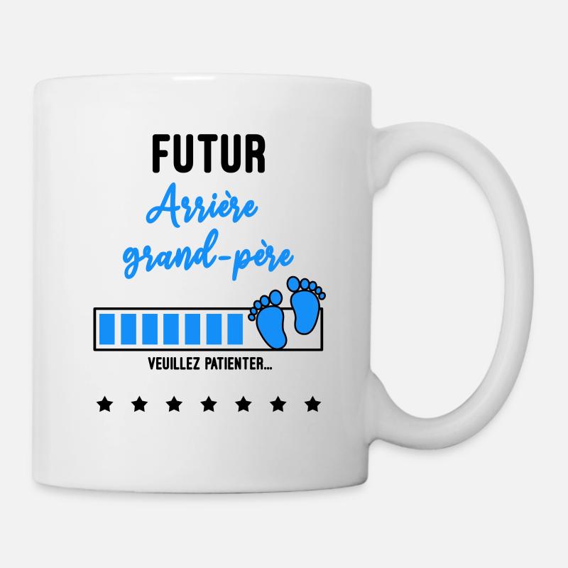 futur Arrière grand-père - Mug blanc - blanc