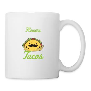 Taco Mexican Food Mexico Tortilla Burrito - Mug - white - Right