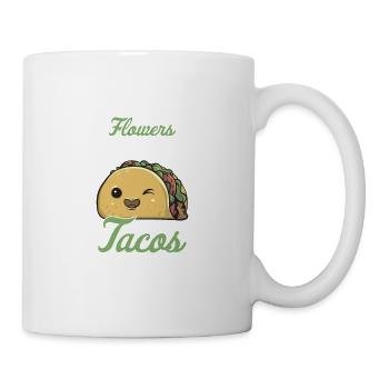 Taco Mexican Food Mexico Tortilla Burrito - Mug - white - Right