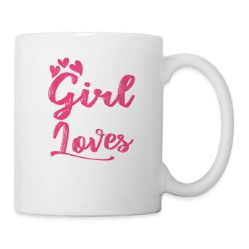 Juste une fille qui aime les filles de lutte Funny Wrestl - Mug blanc - blanc - Droite
