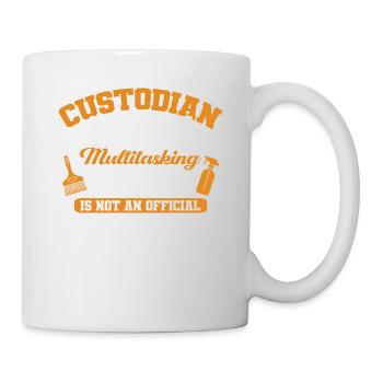 Janitor Gift School Janitor - Mug - white - Right