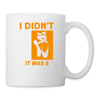 Ballet ballerina dancer ballet - Mug - white - Right
