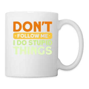 Cadeau VTT vélo vtt vtt - Mug blanc - blanc - Droite
