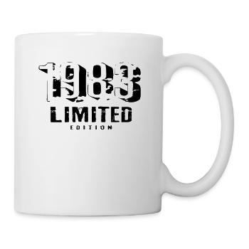 39. Geburtstag Limited Edition 1983 39 Jahre - Tasse - Weiß - Rechts