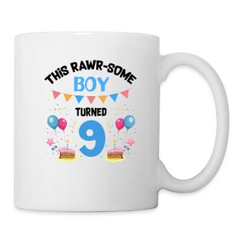 Parasaurolophus Boys Design Birthday Party - Mug - white - Right