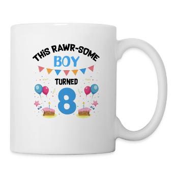 Parasaurolophus Boys Design Birthday Party - Mug - white - Right